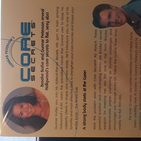 Nwot Unopened Exercise DVD: Ab Assault Brooke Burke Gunner Peterson - Picture 3 of 8